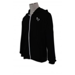 Z057 hong kong custom smooth zip up  Z057 hong kong custom smooth zip up